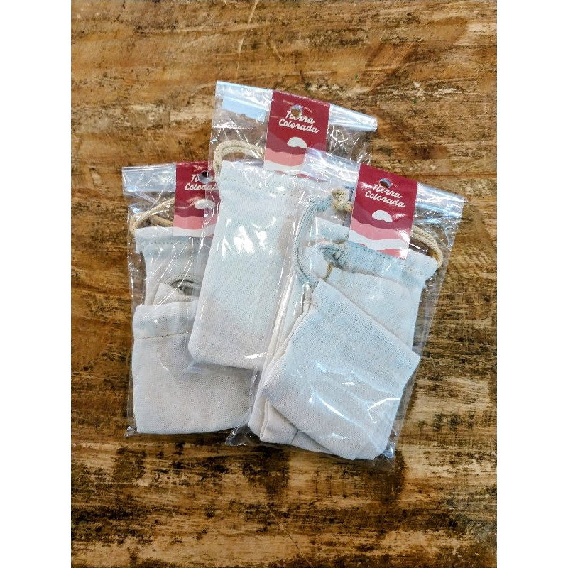 Kit de bolsitas reutilizables para infusiones de Tierra Colorada