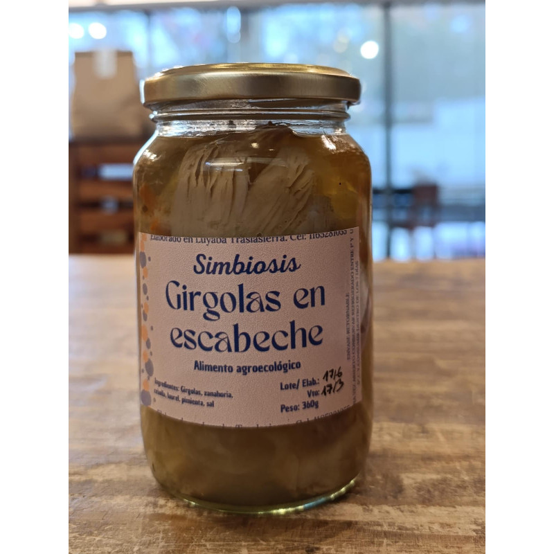 Girgolas al escabeche SIMBIOSIS