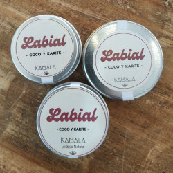 Labial de coco y karité de Kamala