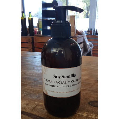 Crema Nutritiva Facial y Corporal SOY SEMILLA