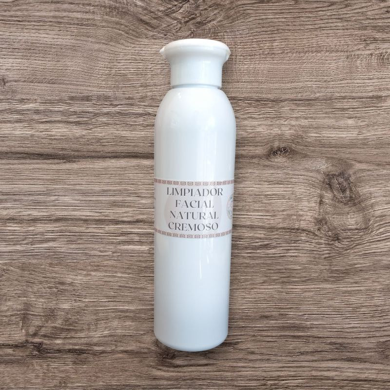 Limpiador facial natural cremoso
