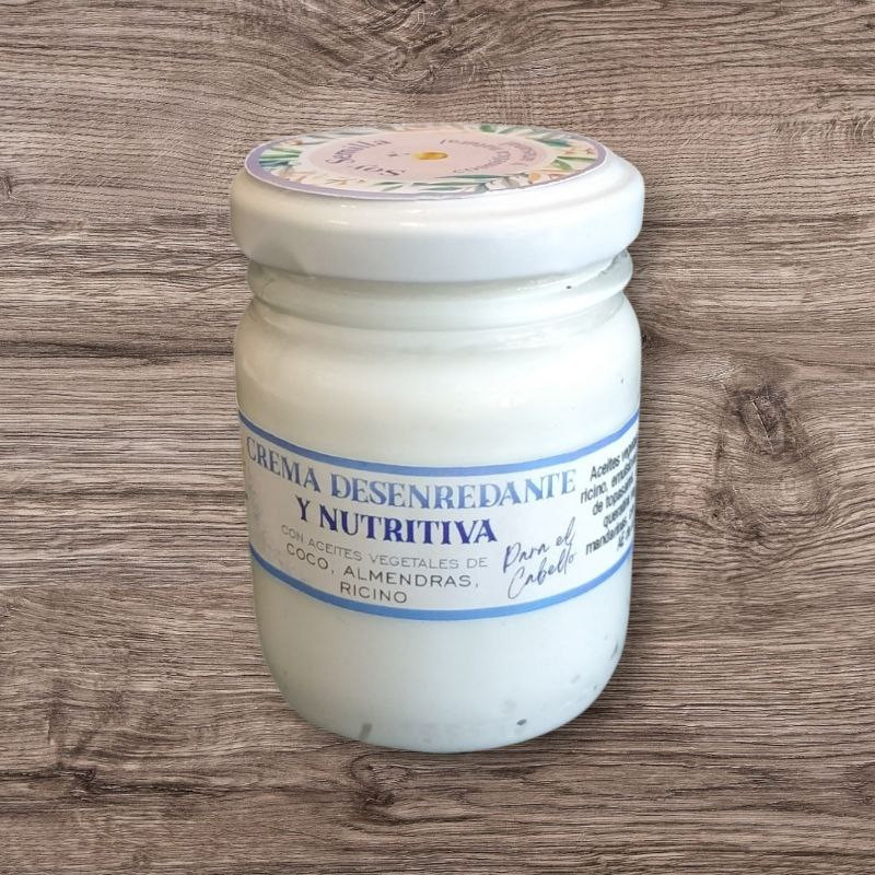 Crema desenredante y nutritiva para el cabello de Soy Semilla.. 80 gr