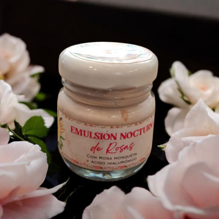 Emulsión nocturna de rosas de Soy Semilla