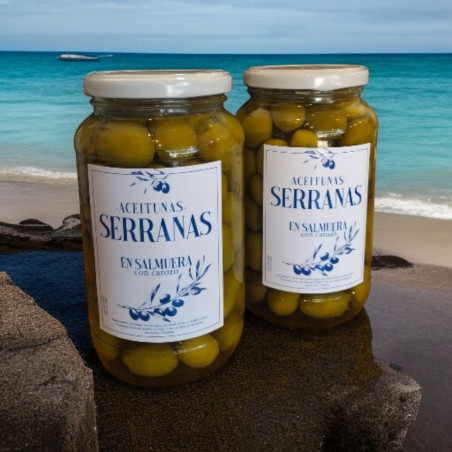 Aceitunas Serranas verdes