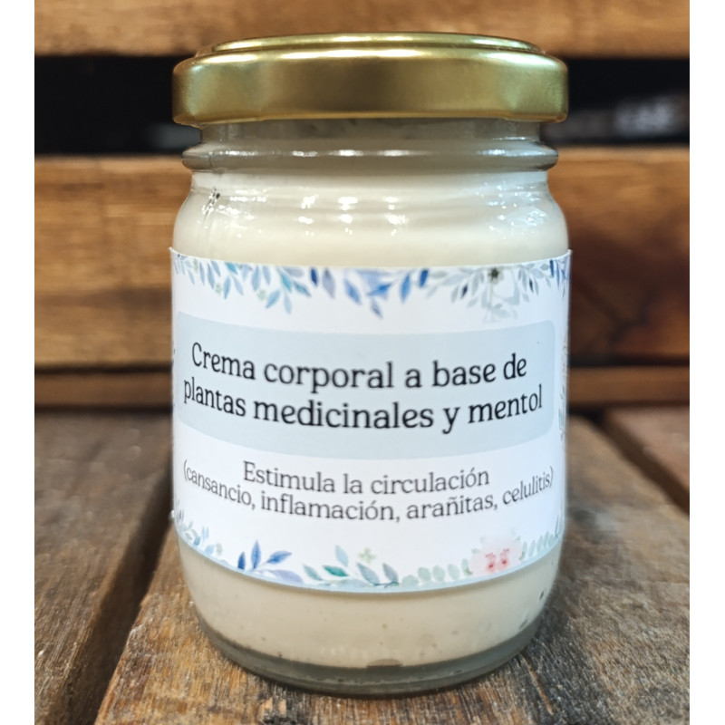 Crema corporal circulatoria