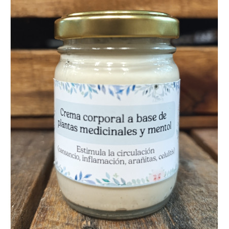 Crema corporal circulatoria