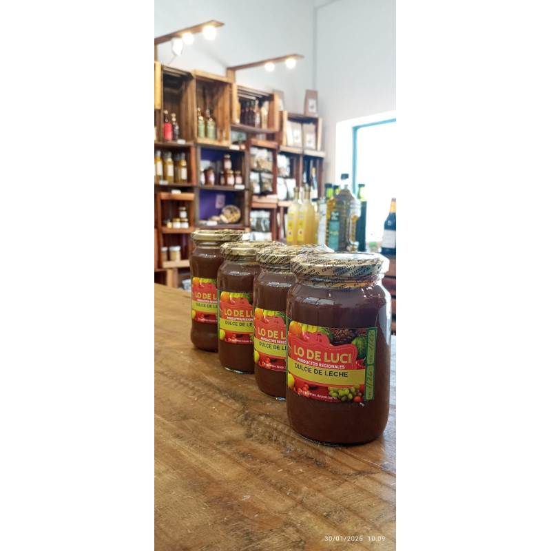 Dulce de Leche, con leche de ordeñe.