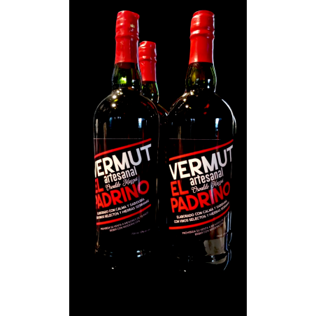 Vermut artesanal rosso de El Padrino 750ml