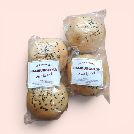 Pan especial para hamburguesas San Lionel